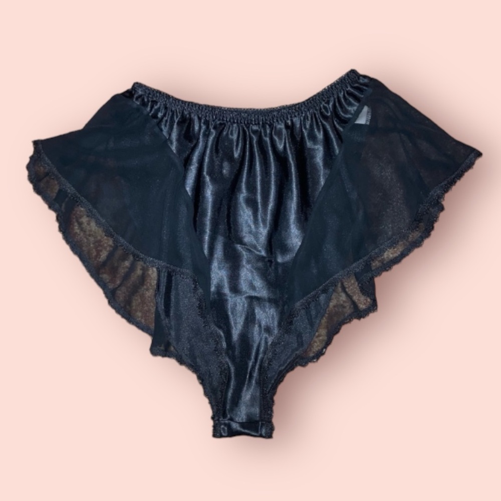 Vintage Black Panty